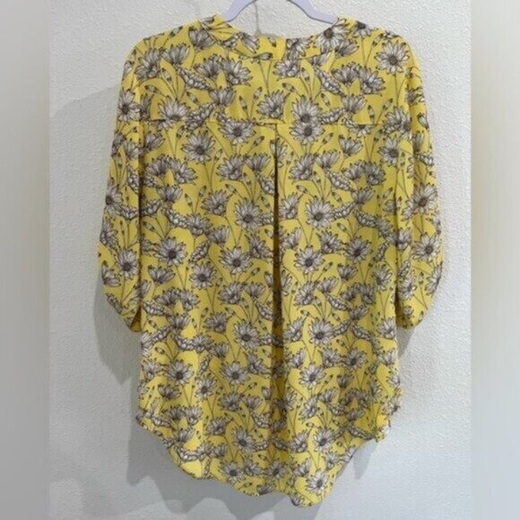 Maurice’s Bundle Floral Blouse Tops Office Bell Sleeve Shabby Chic Western - Picture 16 of 16